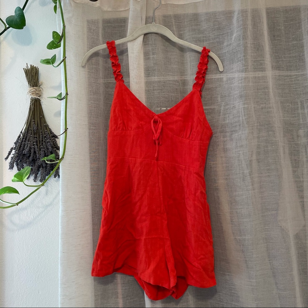 NWT Forever 21 red romper